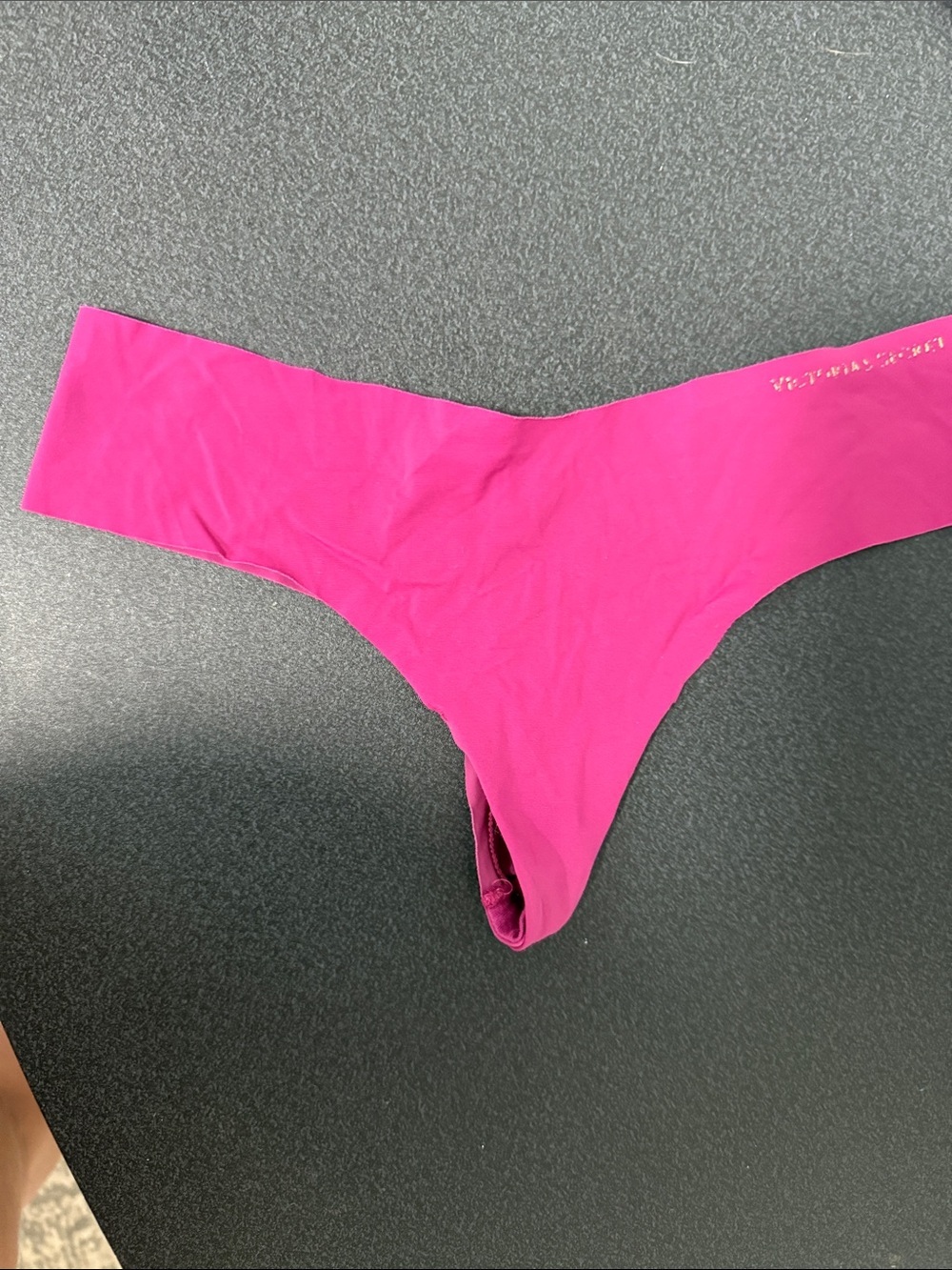 Victoria's Secret Seamless Thong Panty in Bright Pink